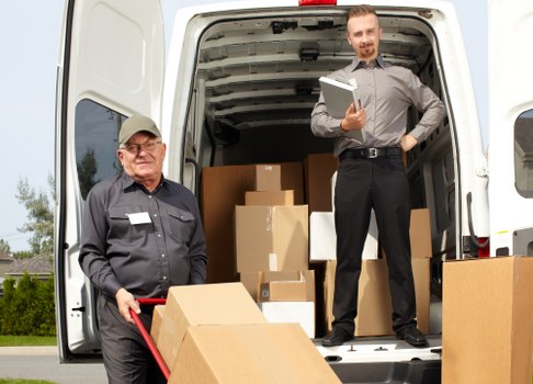 Office and household items separated for reuse and recycling