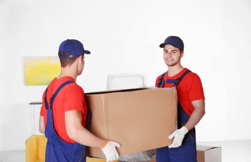 PCI compliant payment area for moving services