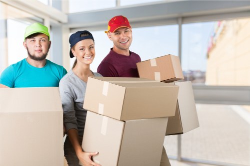 Removal van service for moves in Westminster