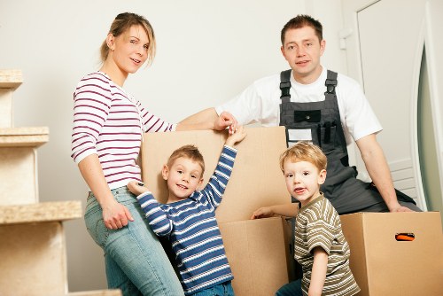 Packing and loading items for a Westminster man and van booking
