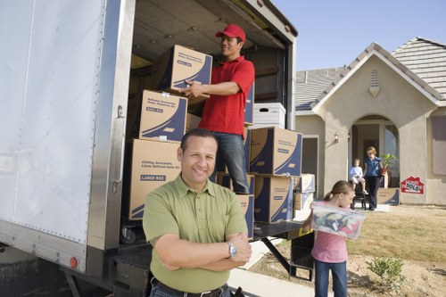Removal truck hire service supporting a central London residential move