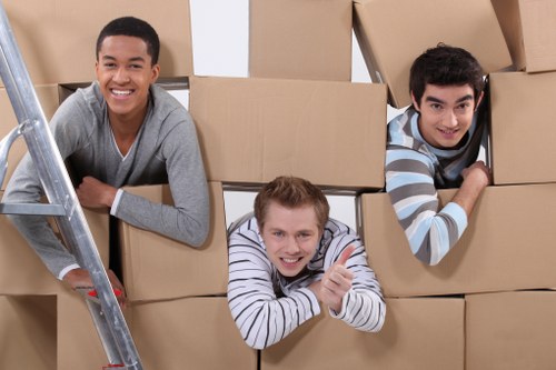 Local team handling furniture collection near Westminster