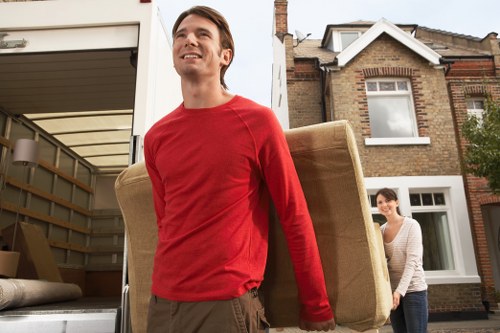 Packing and moving equipment for a Westminster removal van service