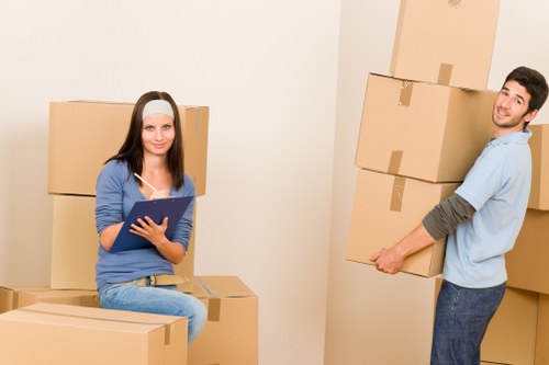 Commercial relocation support in a Westminster office setting
